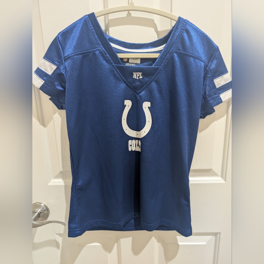 NFL TEAM 🏈 APPAREL colts Medium Top